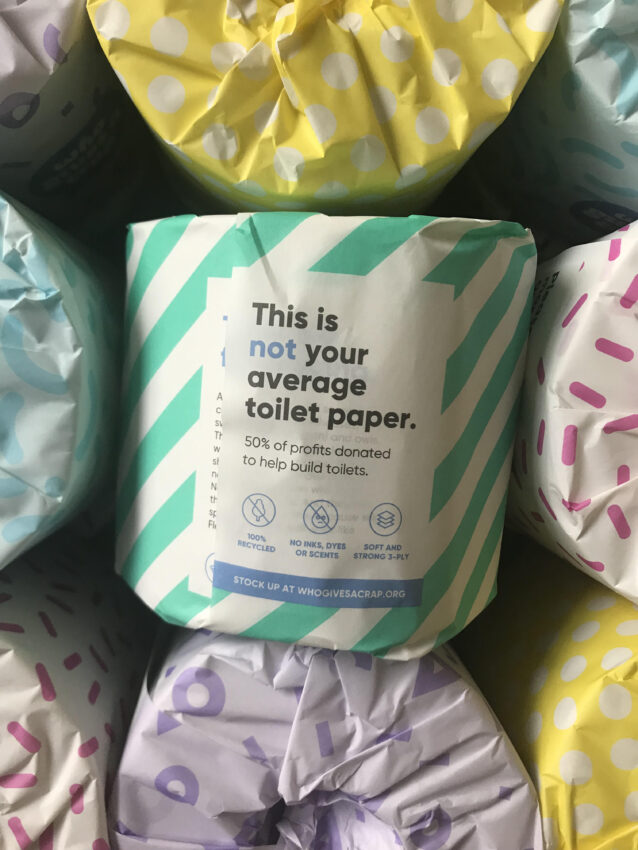 zero waste toilet paper