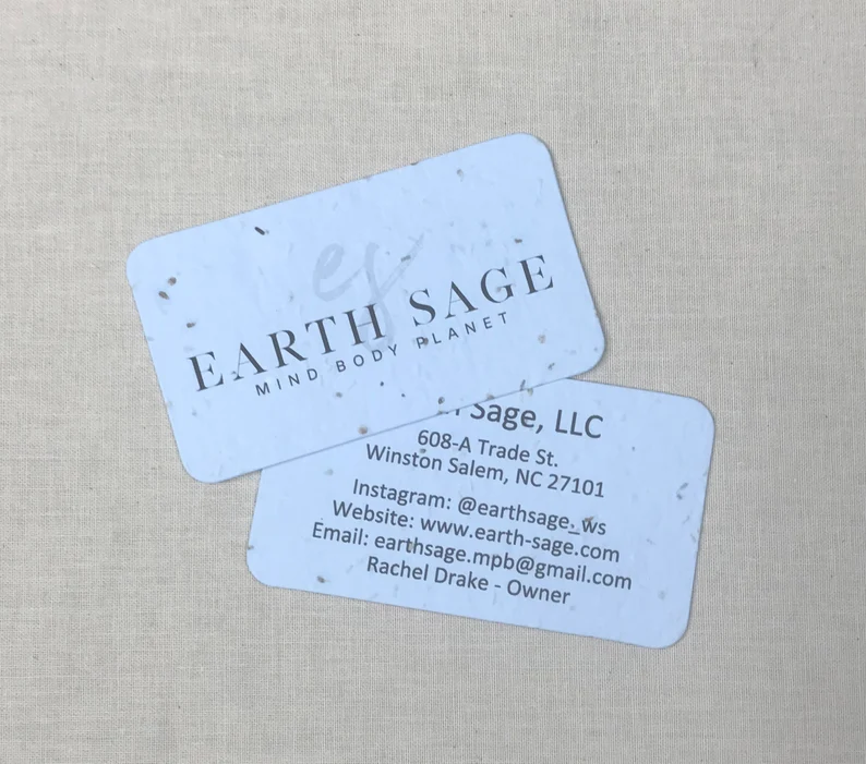 eco-friendly business cards