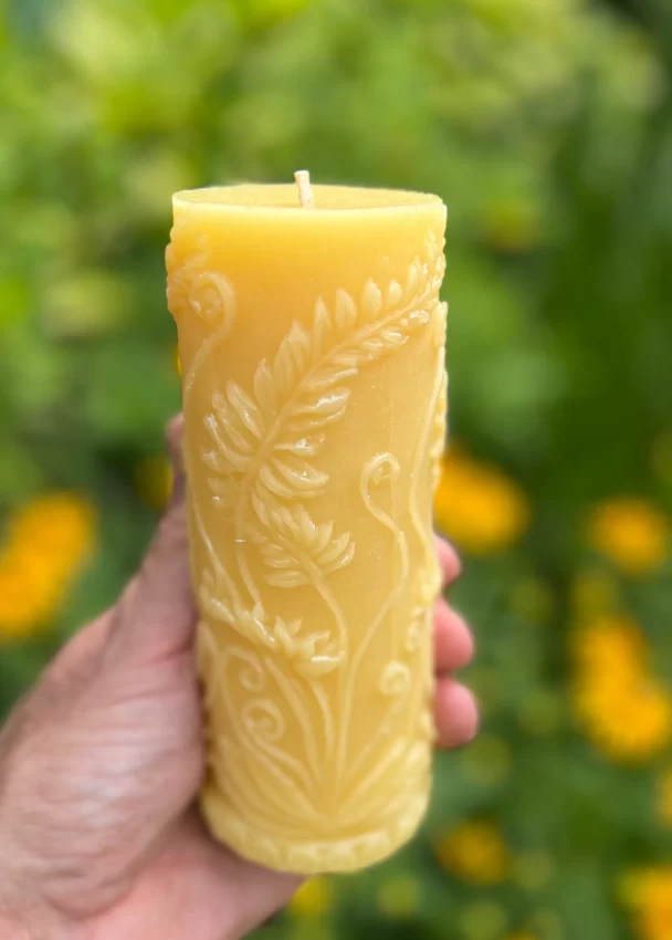 beeswax candles